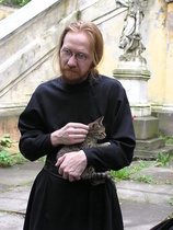 Isä Onufri Aleksanteri Nevskin lavrasta.